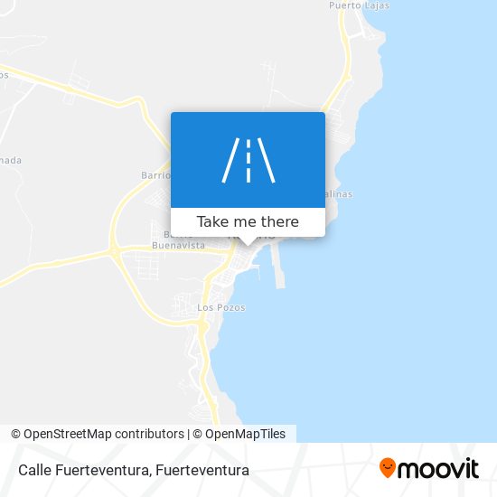 Calle Fuerteventura map