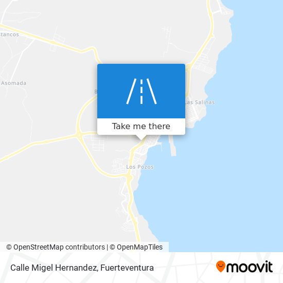 mapa Calle Migel Hernandez