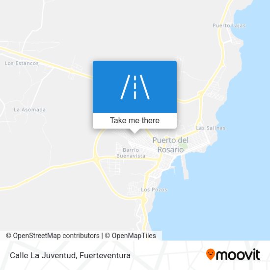Calle La Juventud map