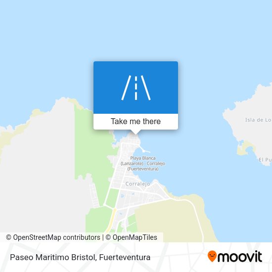 Paseo Maritimo Bristol map