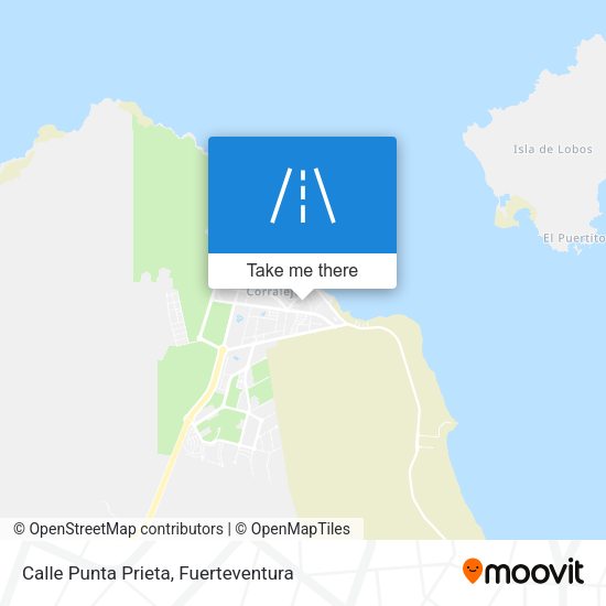 Calle Punta Prieta map