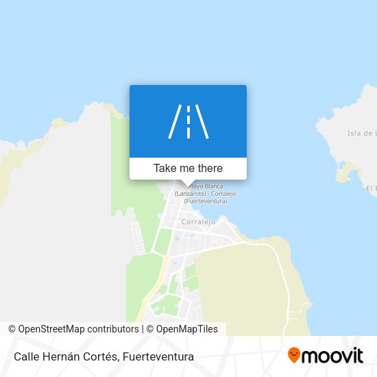 Calle Hernán Cortés map