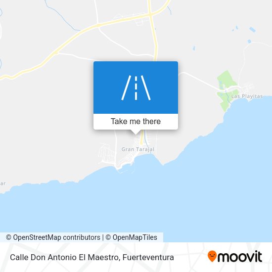 Calle Don Antonio El Maestro map