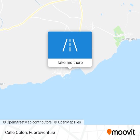 Calle Colón map