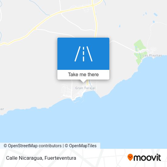 Calle Nicaragua map