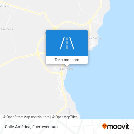 Calle América map
