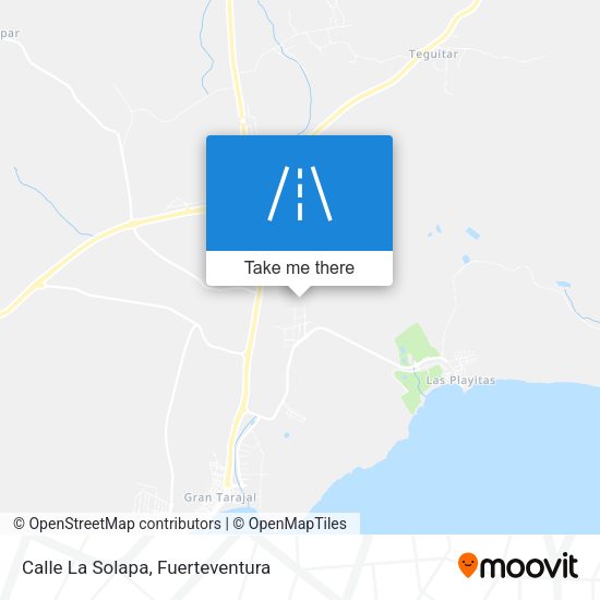 Calle La Solapa map