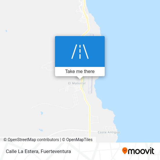 Calle La Estera map