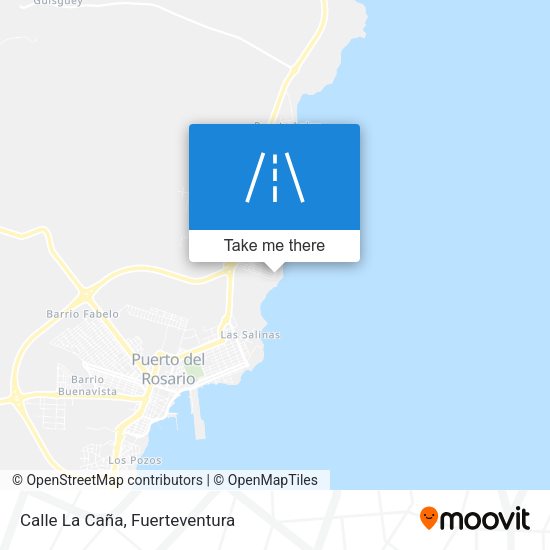 Calle La Caña map