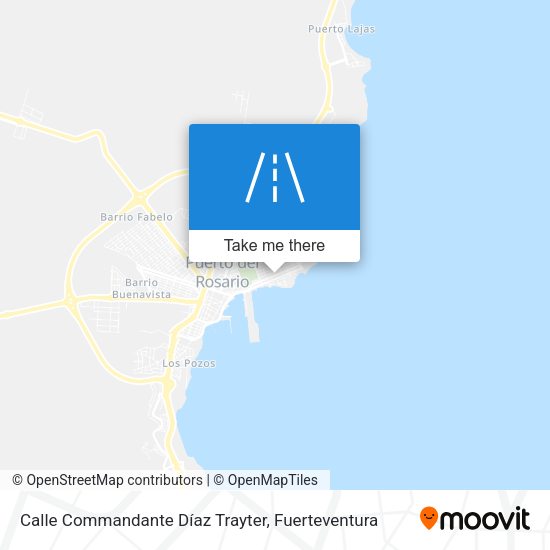 Calle Commandante Díaz Trayter map