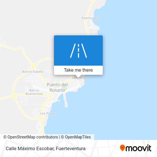 Calle Máximo Escobar map