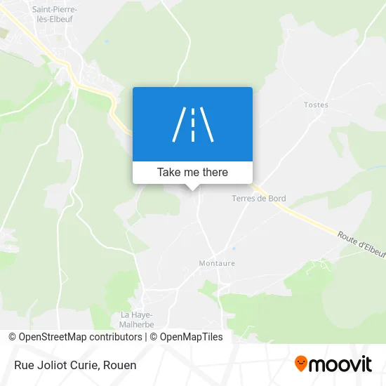 Rue Joliot Curie map
