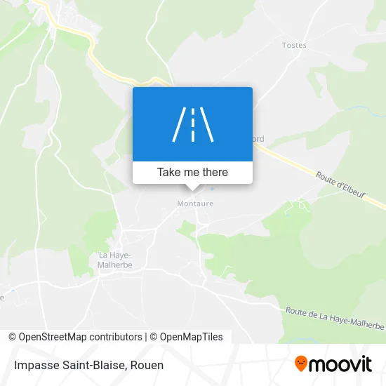 Impasse Saint-Blaise map