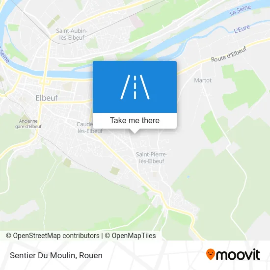 Sentier Du Moulin map