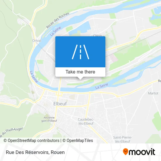 Rue Des Réservoirs map