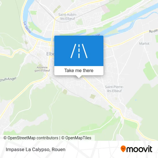 Impasse La Calypso map