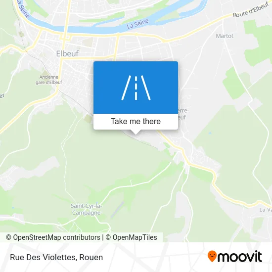 Rue Des Violettes map