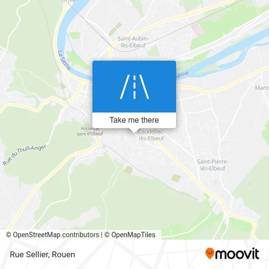 Rue Sellier map
