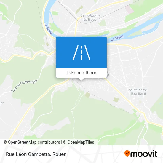 Rue Léon Gambetta map