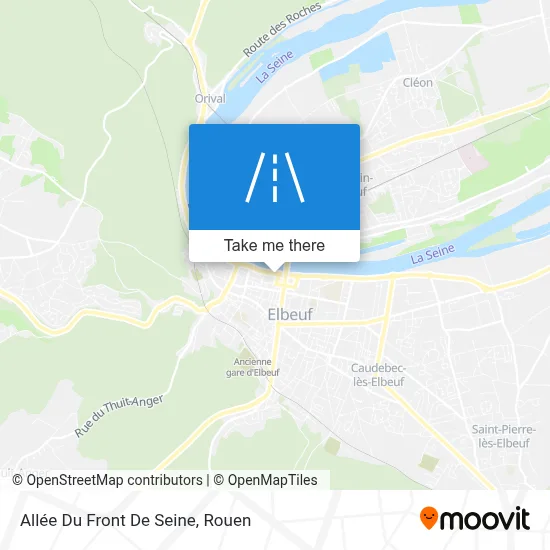 Allée Du Front De Seine map