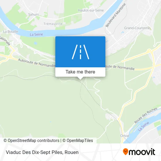 Viaduc Des Dix-Sept Piles map