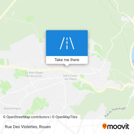 Rue Des Violettes map