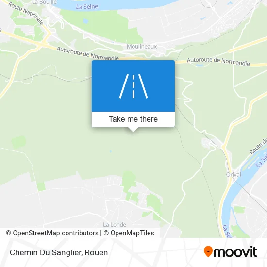 Chemin Du Sanglier map