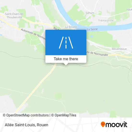 Allée Saint-Louis map