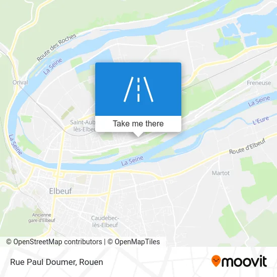 Rue Paul Doumer map