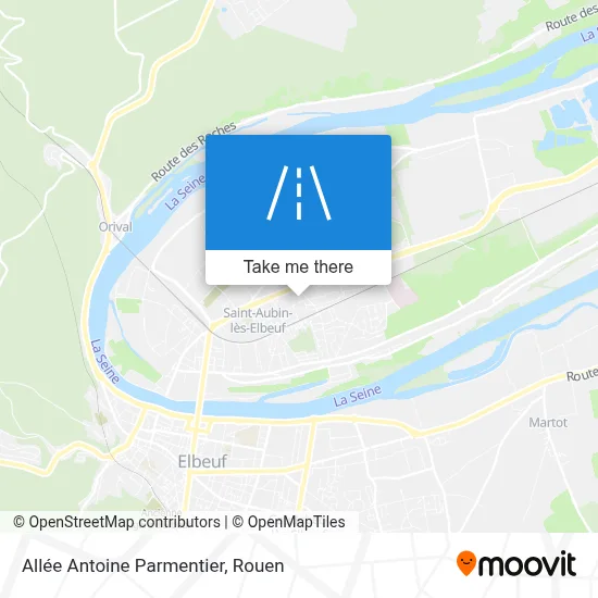 Allée Antoine Parmentier map