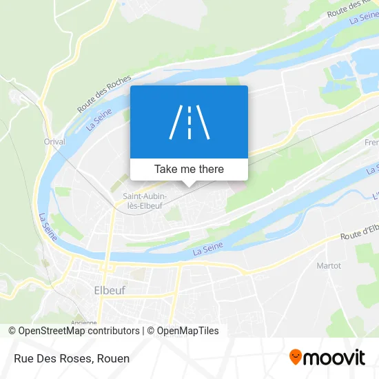 Rue Des Roses map