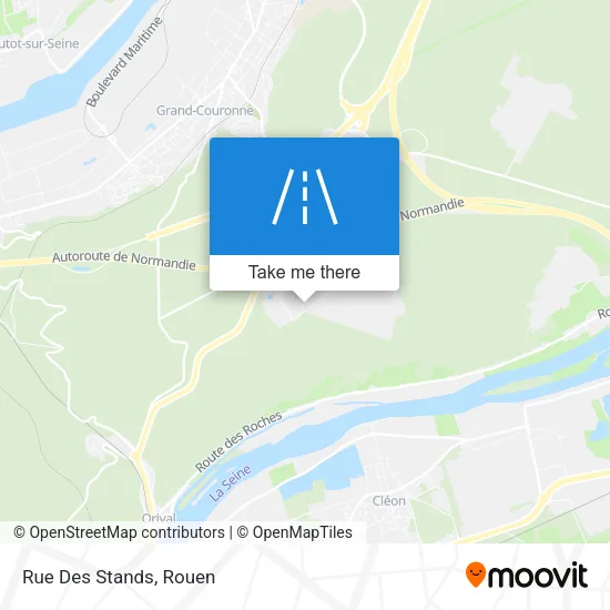 Rue Des Stands map