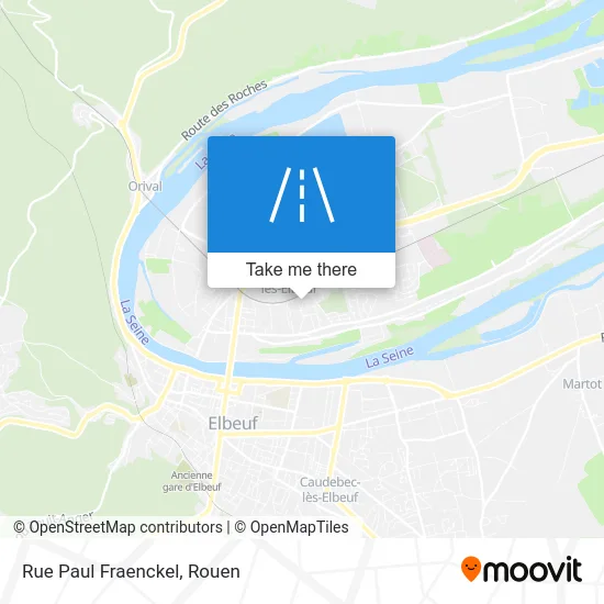 Rue Paul Fraenckel map