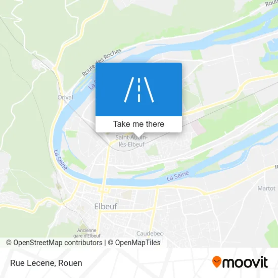 Rue Lecene map