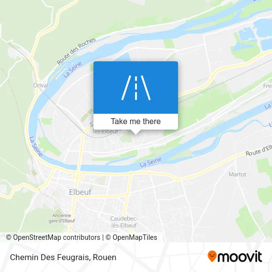 Chemin Des Feugrais map