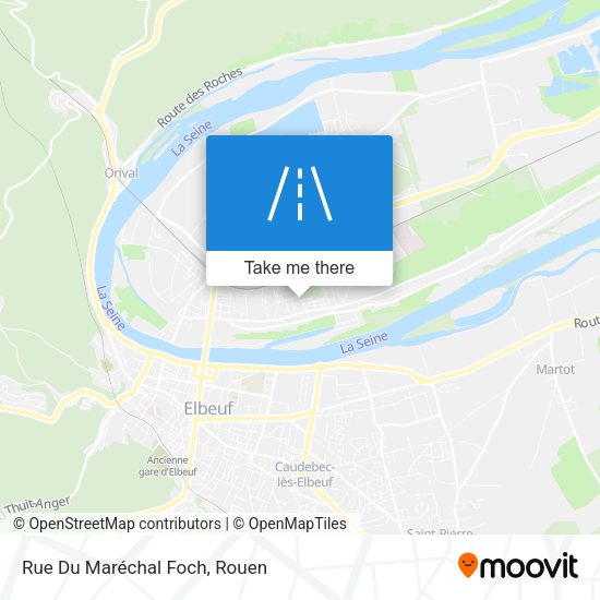 Rue Du Maréchal Foch map