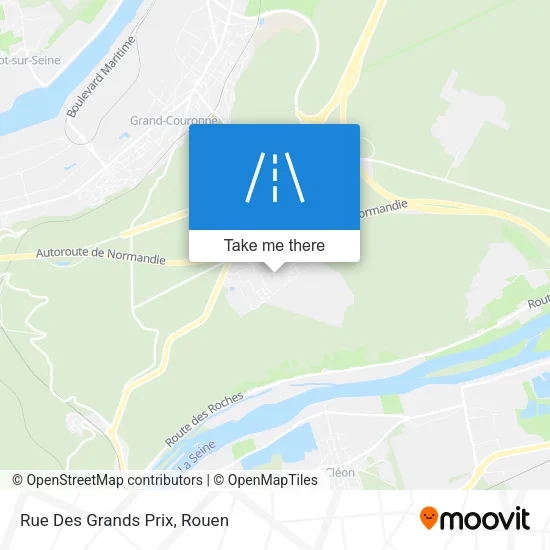 Rue Des Grands Prix map