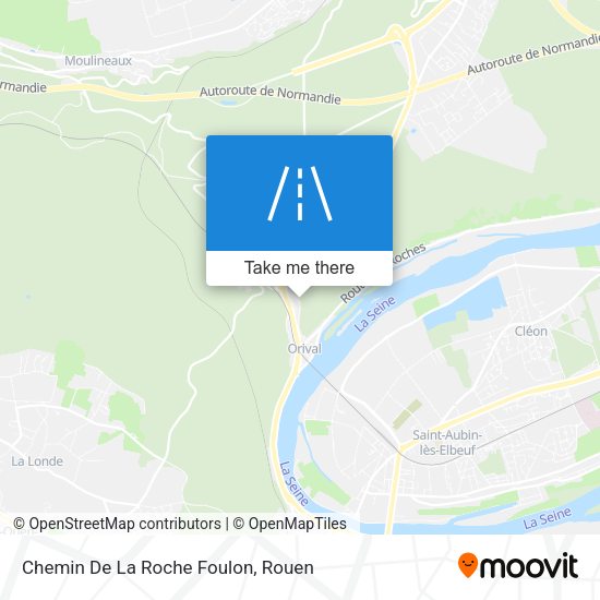 Chemin De La Roche Foulon map