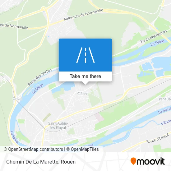 Chemin De La Marette map