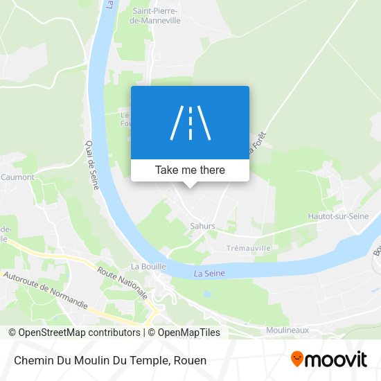Chemin Du Moulin Du Temple map