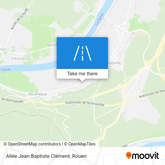 Allée Jean Baptiste Clément map