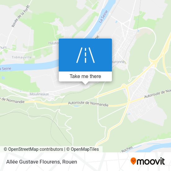 Allée Gustave Flourens map