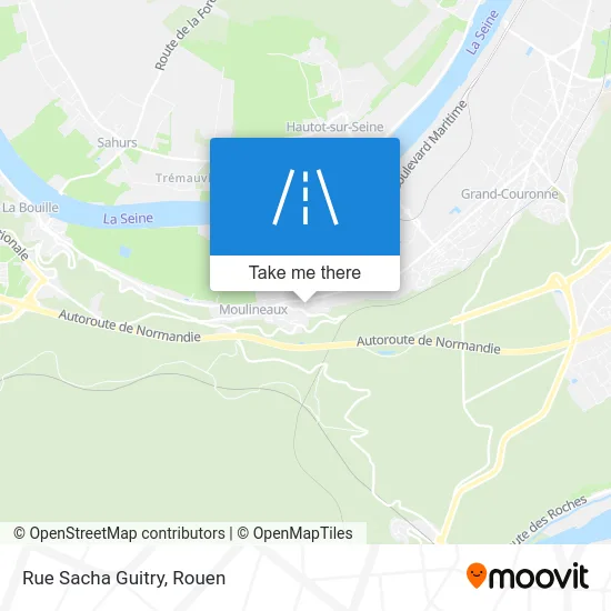 Rue Sacha Guitry map