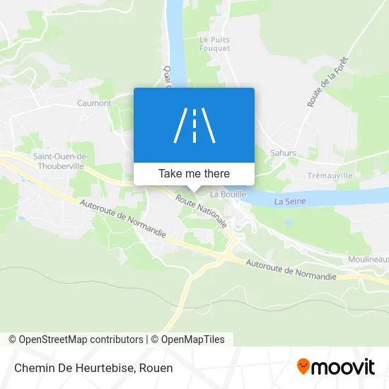 Chemin De Heurtebise map