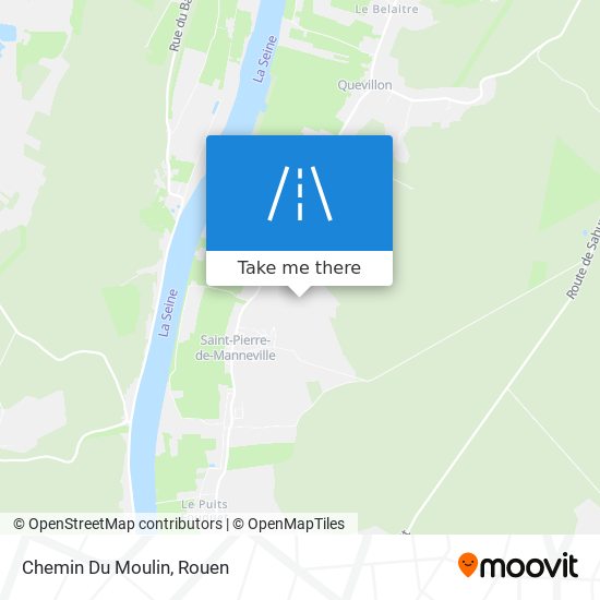 Mapa Chemin Du Moulin