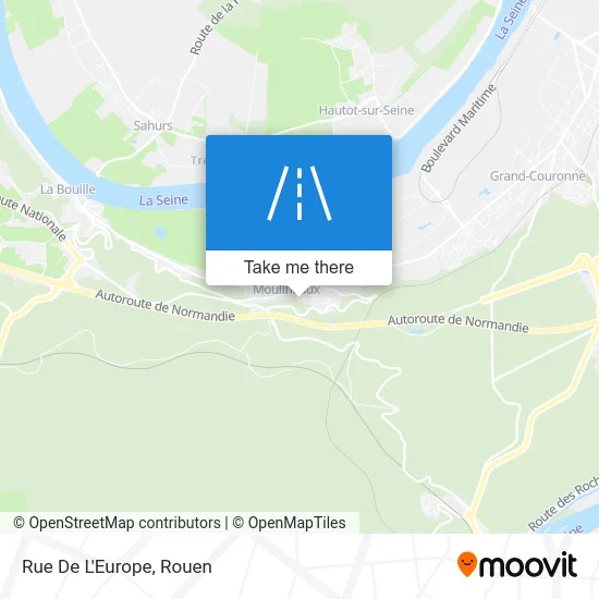 Rue De L'Europe map