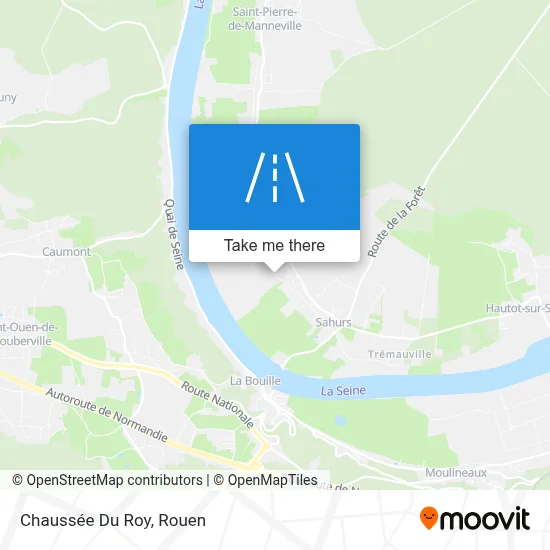 Chaussée Du Roy map