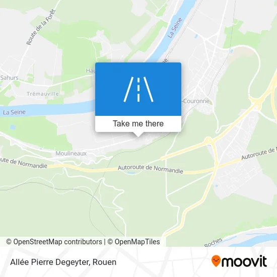 Allée Pierre Degeyter map