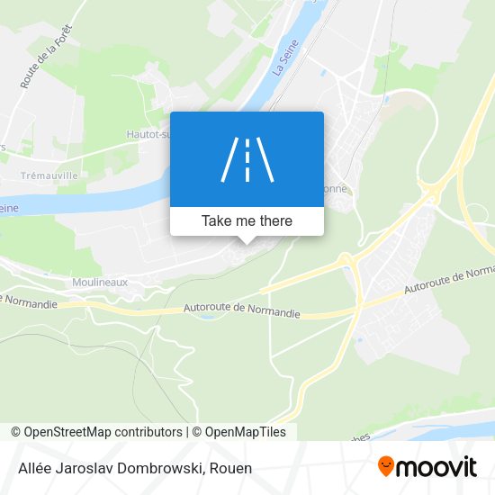 Allée Jaroslav Dombrowski map