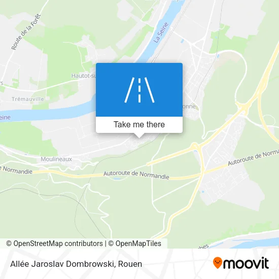 Allée Jaroslav Dombrowski map